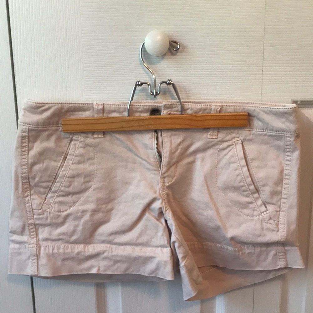 American Eagle Midi Stretch Shorts